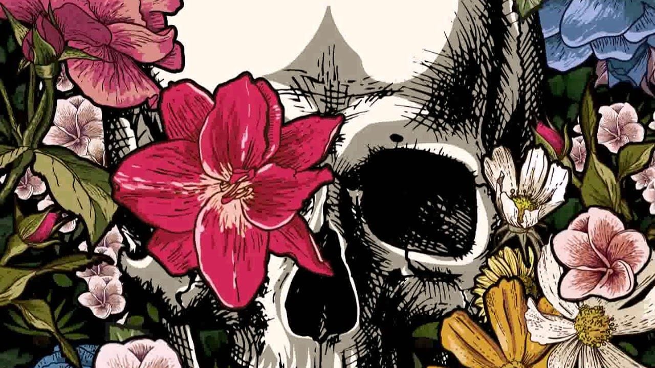 Gorgeous Skull Rose wallpaper by KishoRupa  Download on ZEDGE  dc65