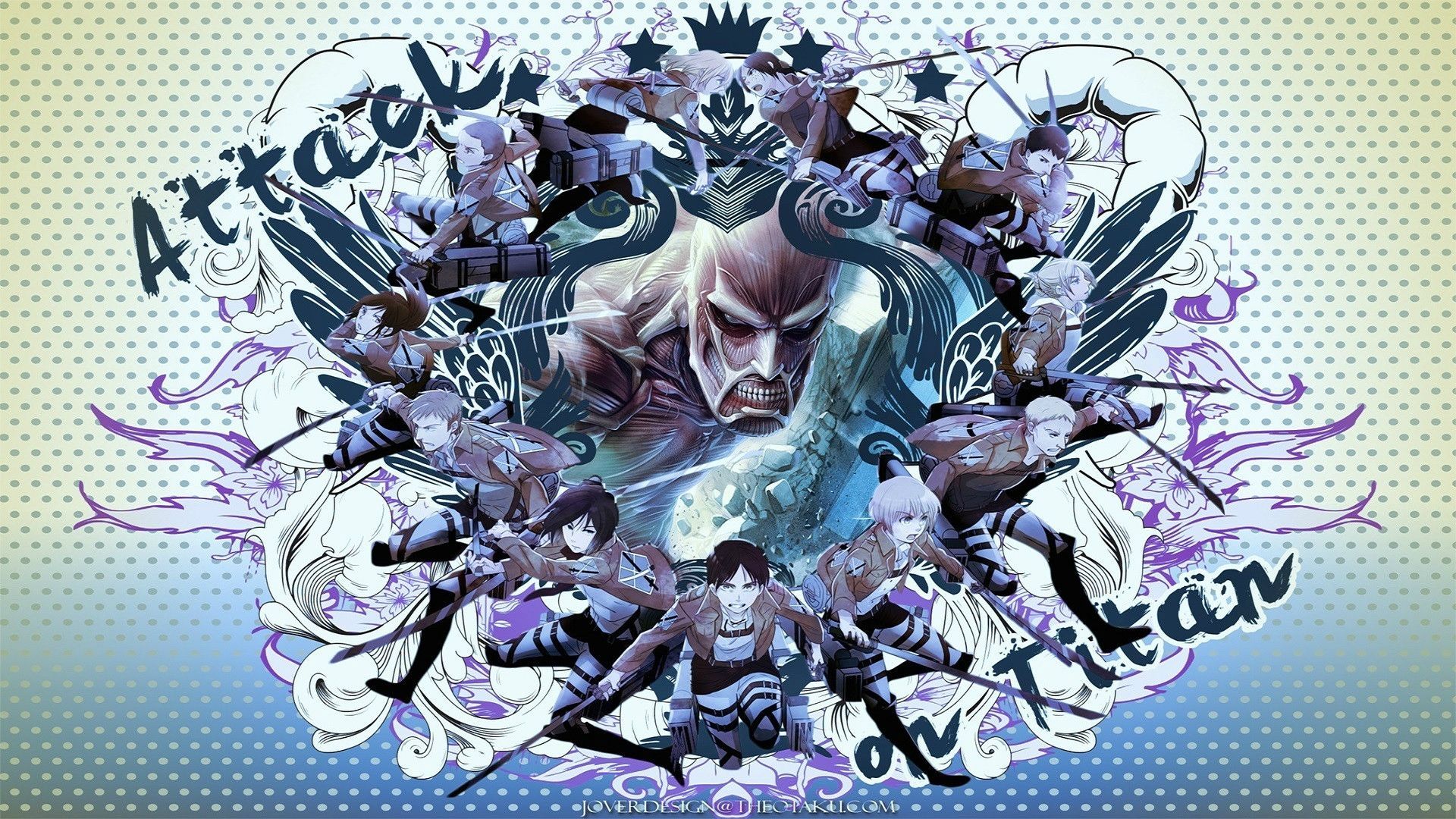 Anime Attack On Titan Wallpaper:1920x1080