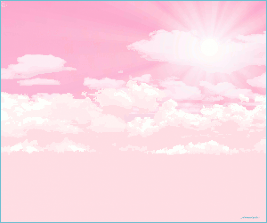 Aesthetic Anime Sky Pink Wallpapers - Wallpaper Cave