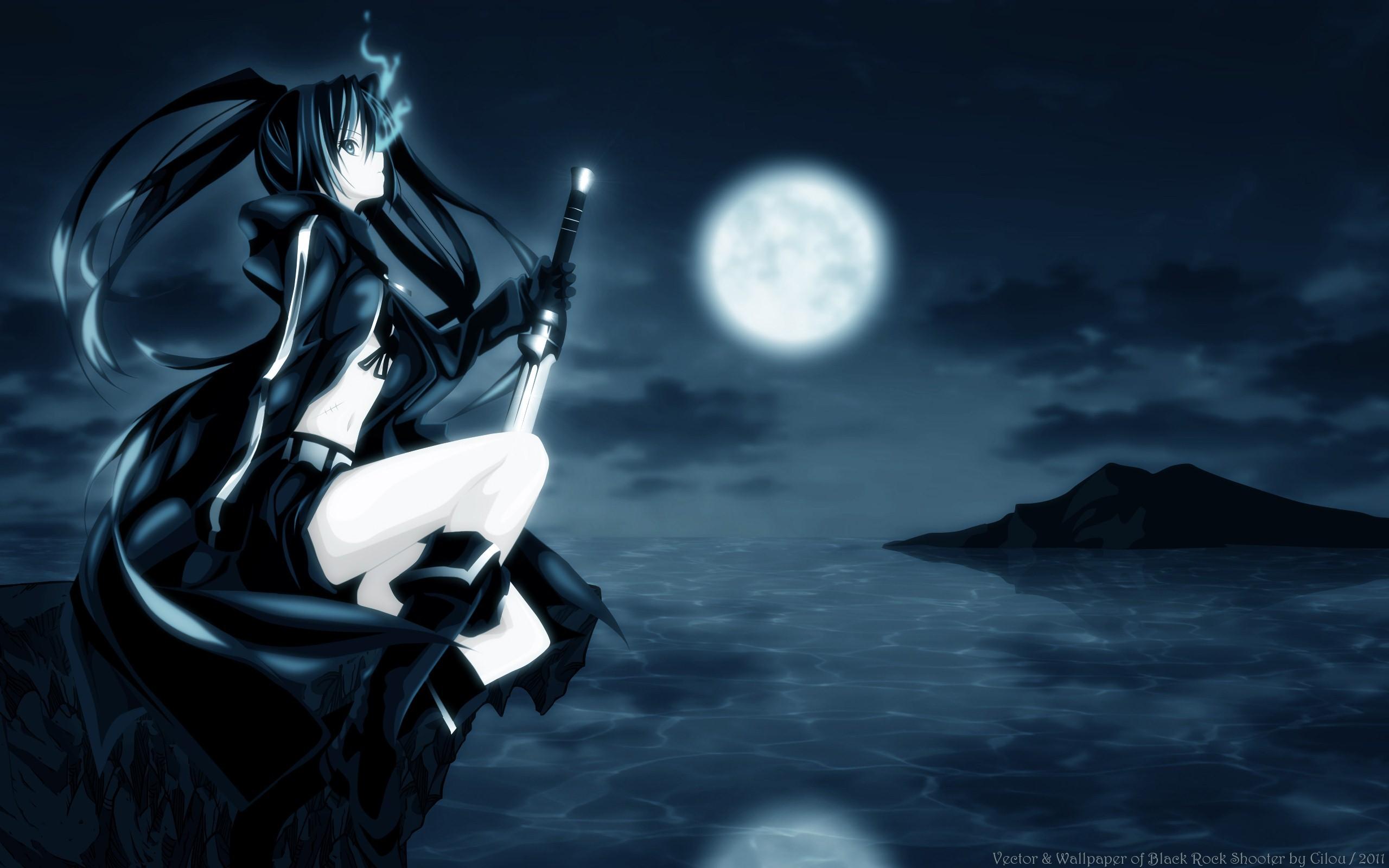 Dark Anime Background