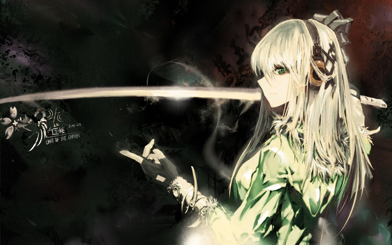 Aniem Girl With Katana Wallpaperx800