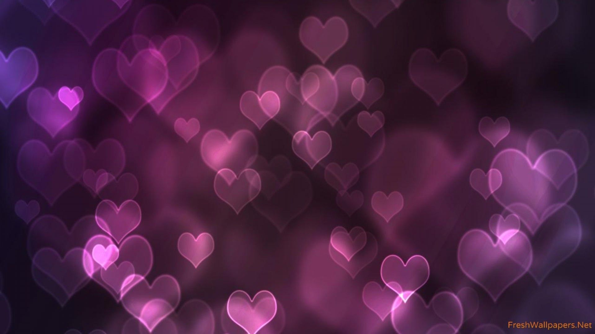 Purple Love Wallpaper