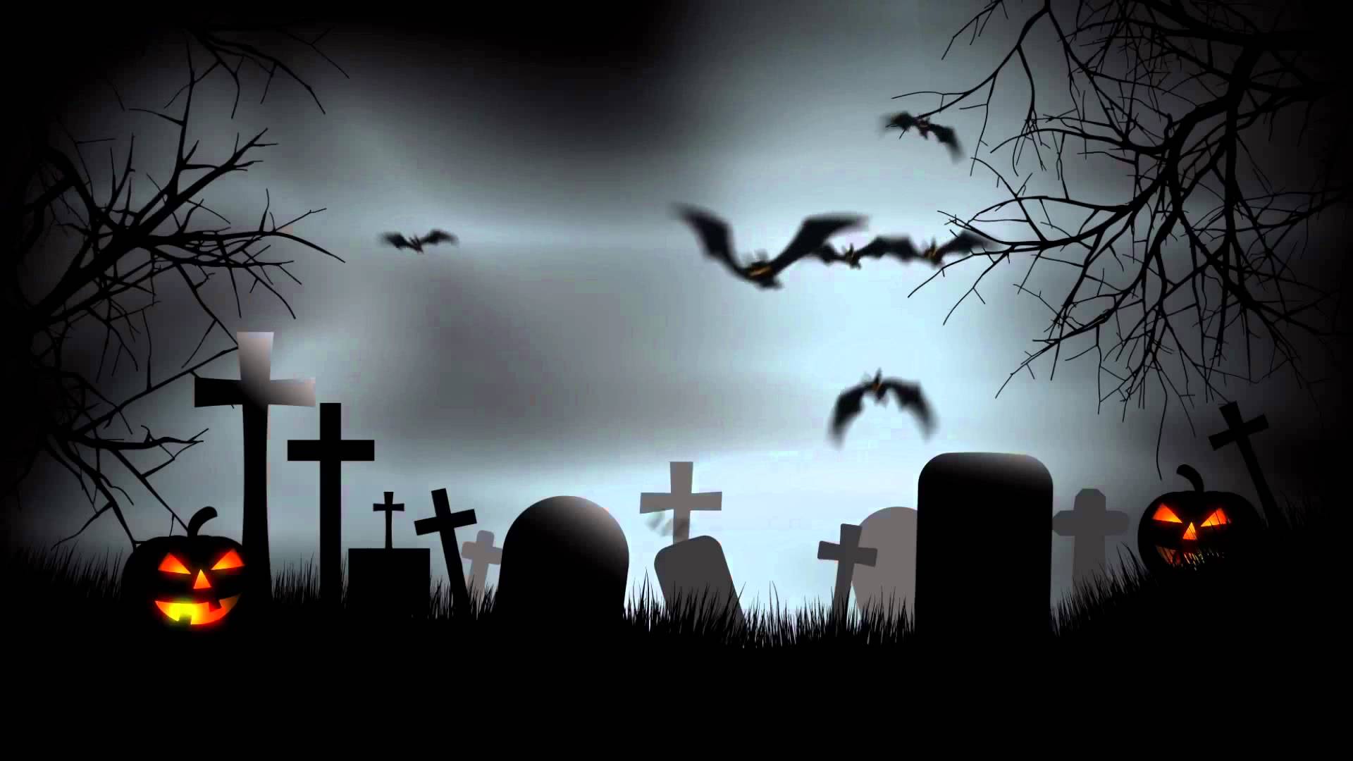 Scary Graveyard Wallpaper
