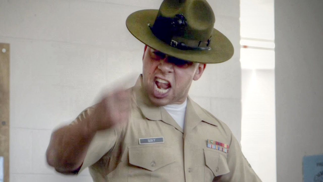 Drill Instructor Gives EPIC Speech