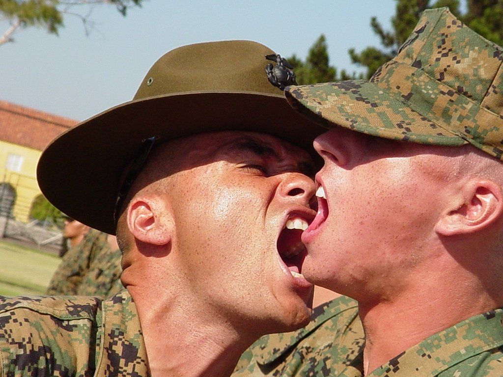 Can You Hear Me Now? 29 Pics Of Marine Drill Instructors Yelling At New Recruits