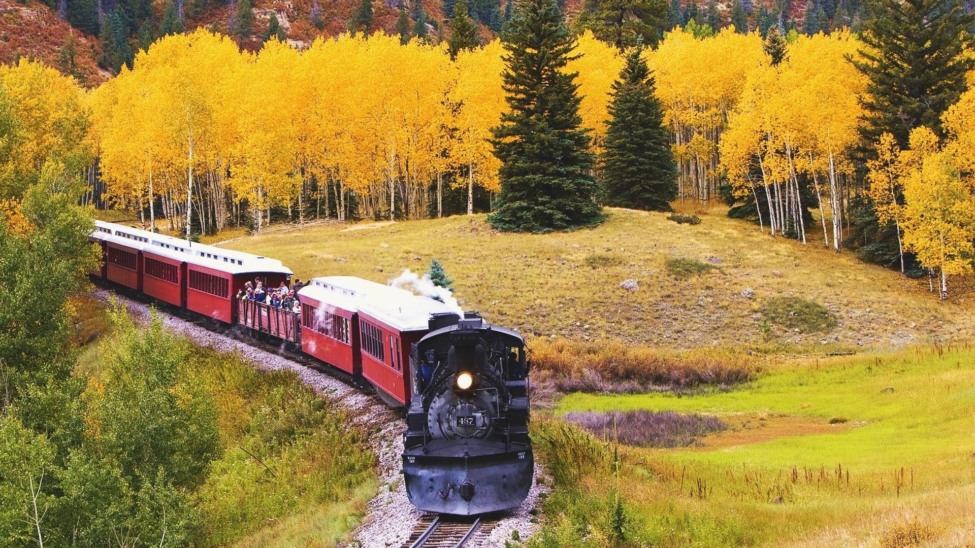 Autumn Trains Wallpapers - Wallpaper Cave