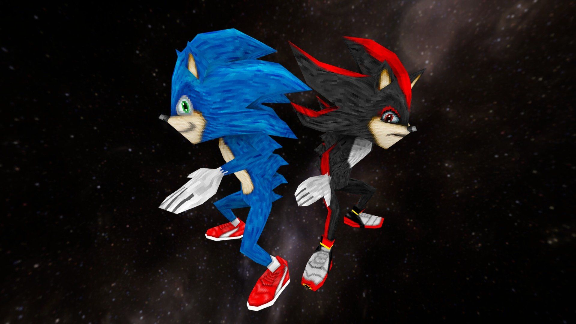 Sonic The Hedgehog (2019) + Shadow Free 3D model by the_regressor [770bbaf]