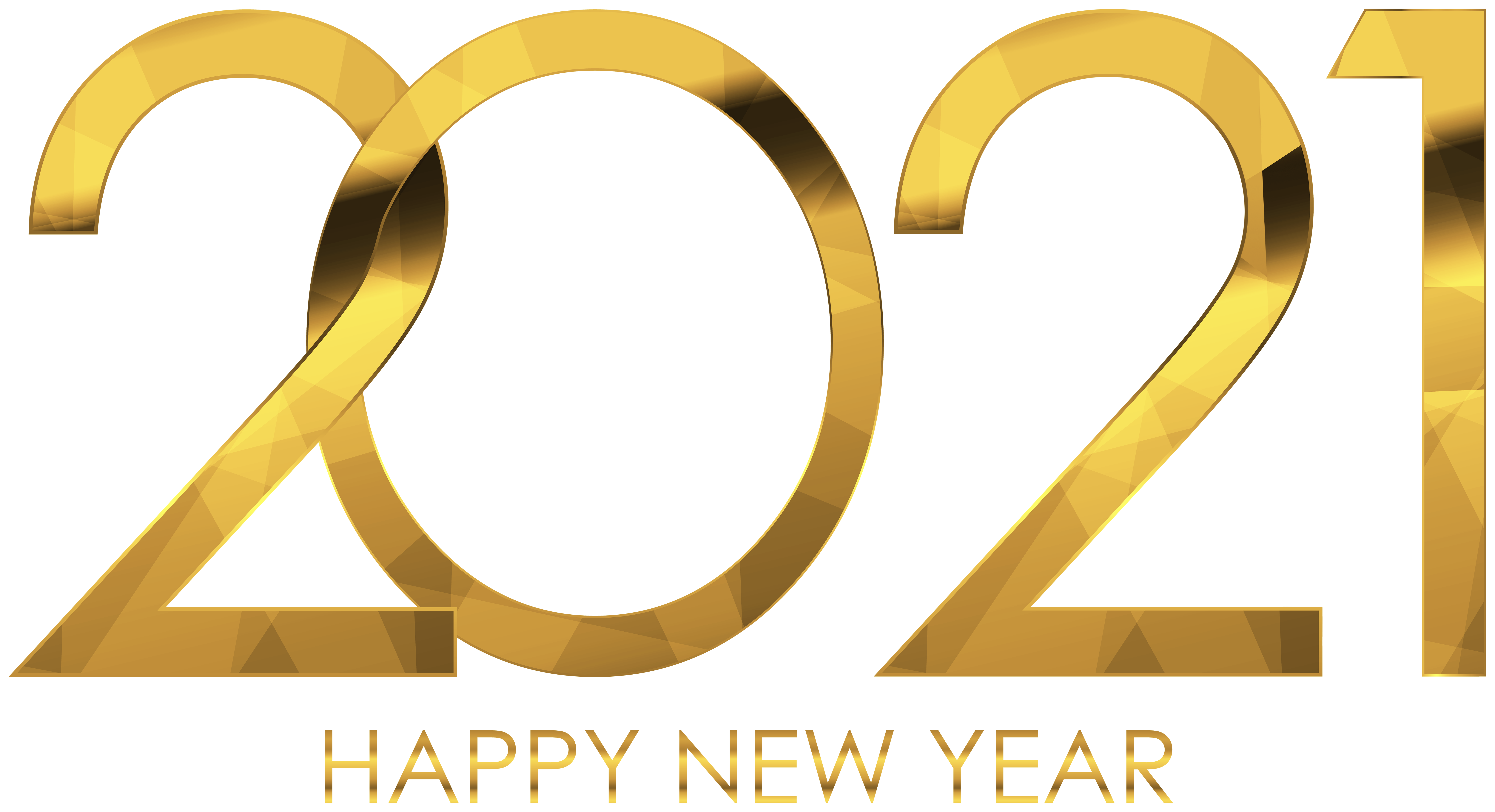 Happy New Year Gold Clipart Quality Image And Transparent PNG Free Clipart