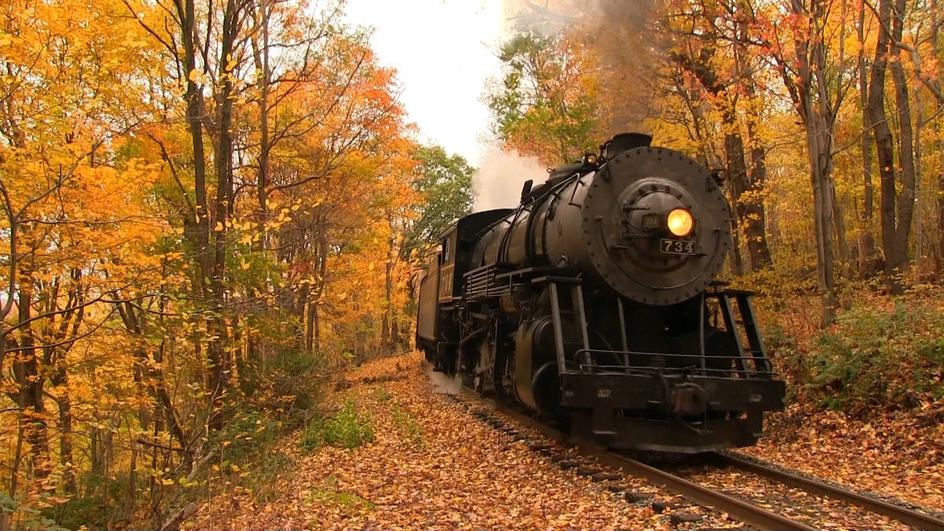 Autumn Trains Wallpapers - Wallpaper Cave