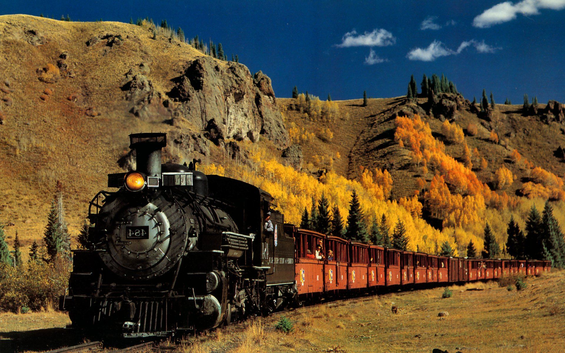train, Steam Locomotive, Landscape Wallpaper HD / Desktop and Mobile Background