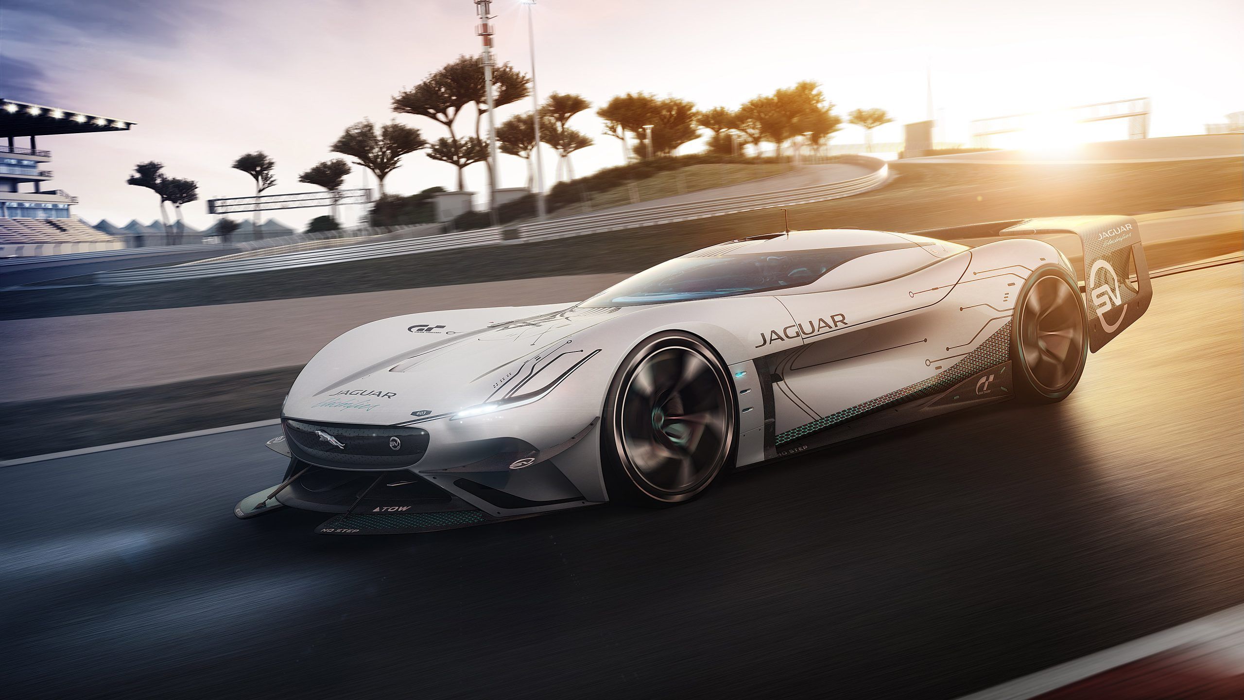 Jaguar Vision Gran Turismo SV Concept Wallpaper