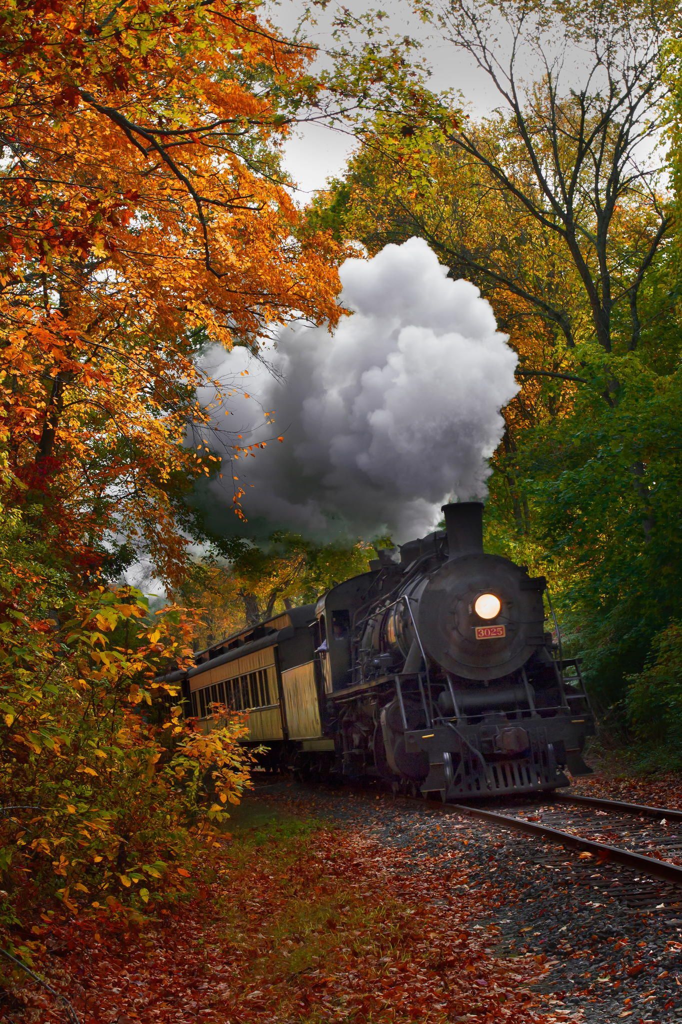 Autumn Trains Wallpapers - Wallpaper Cave