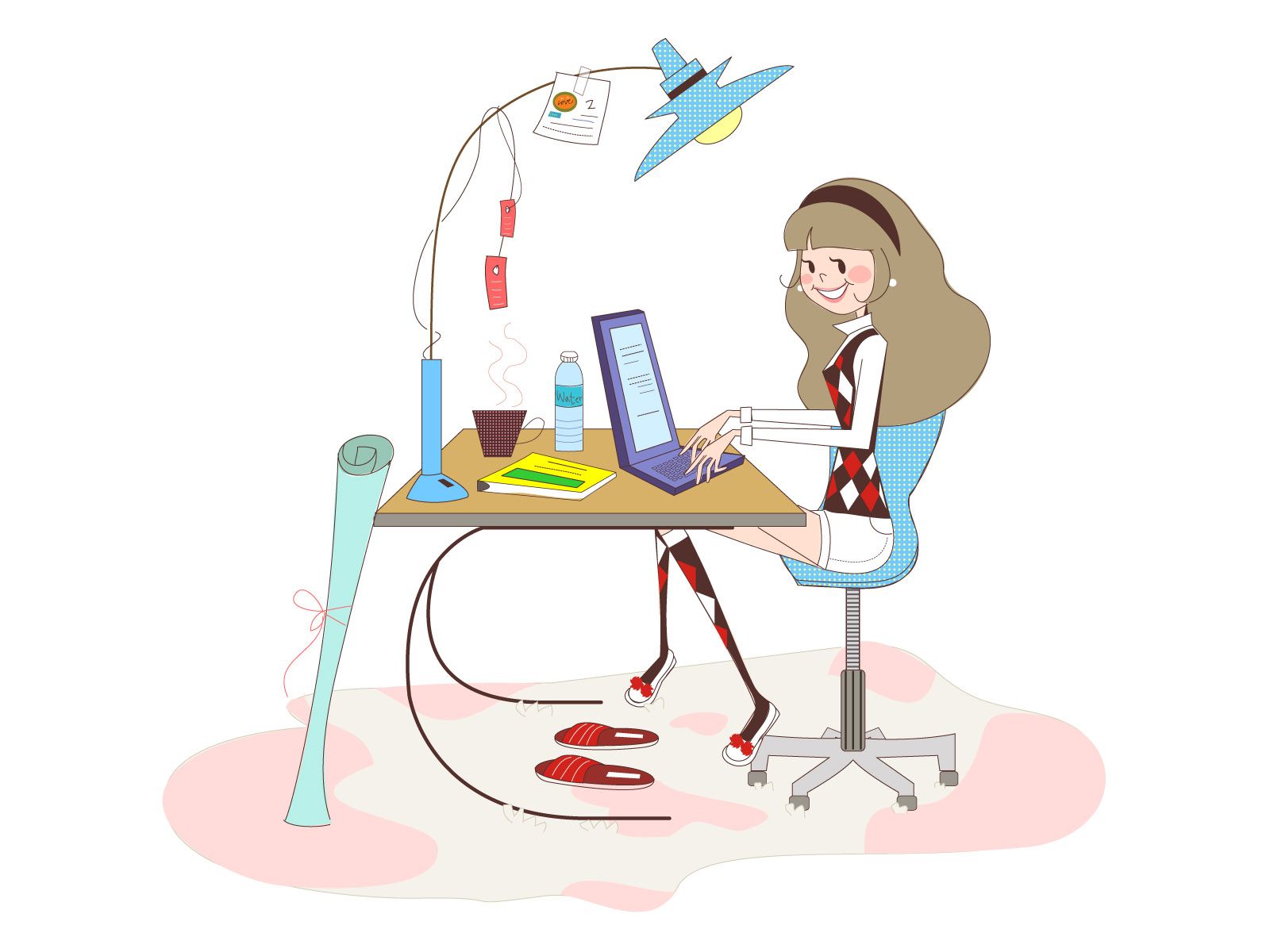 Fashion Illustration Women Wallpaper 13160