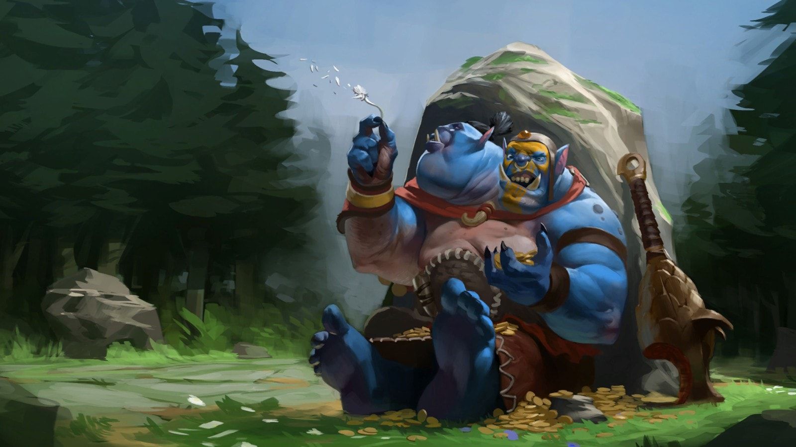 Dota2, Ogre Magi HD Wallpaperwallpaper.net