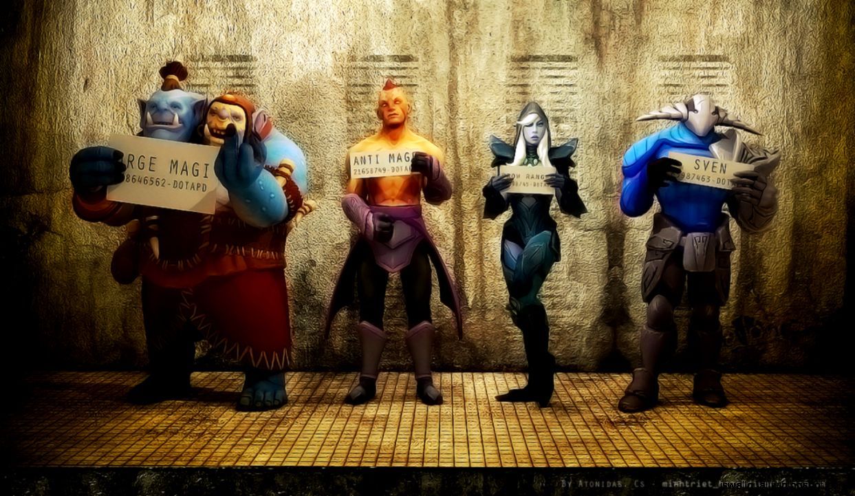 Dota 2 Anti Mage Loading Screen Wallpaper