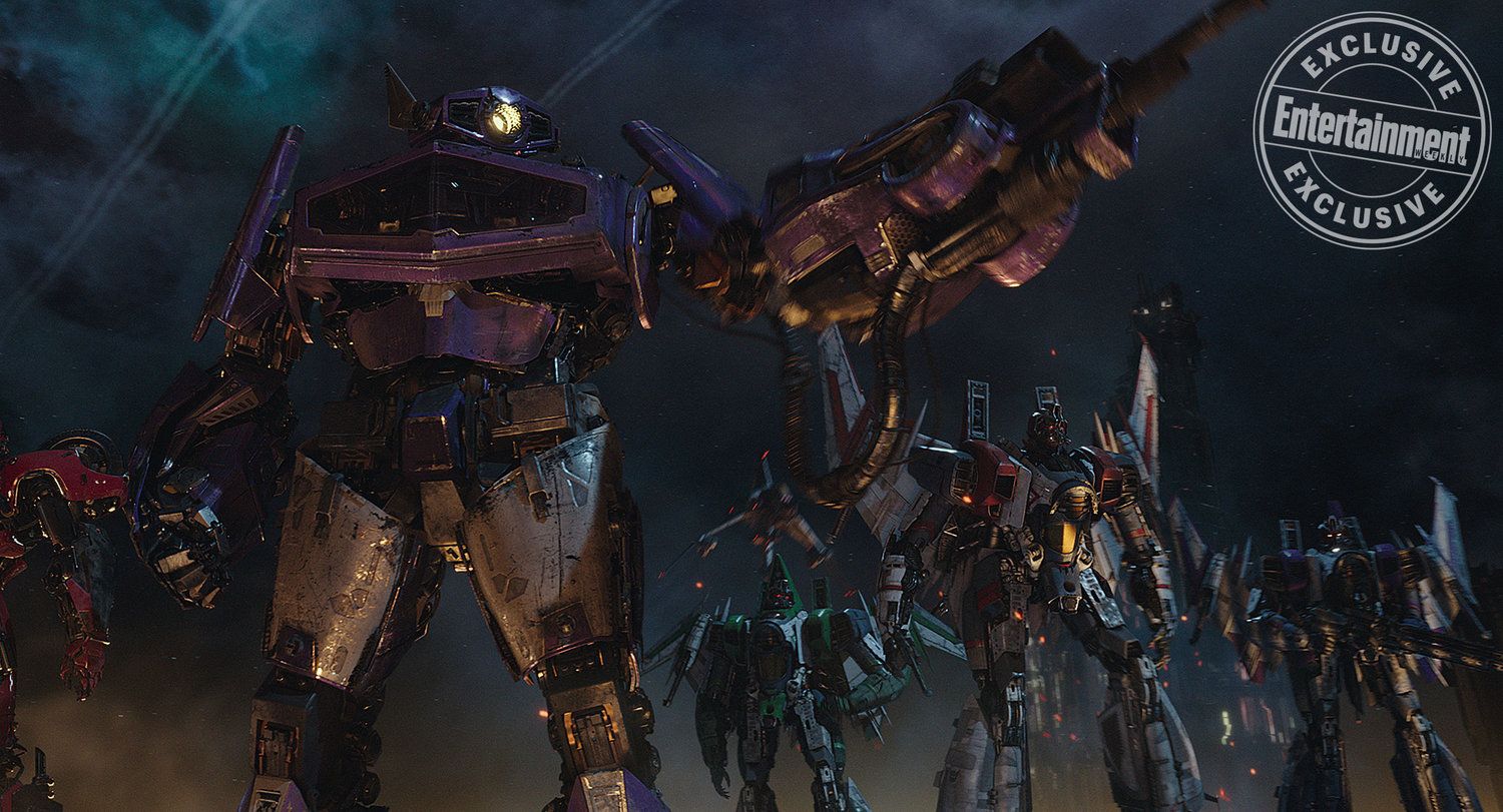 Check out stills of G1 Transformers in Bumblebee's Fall of Cybertron scene