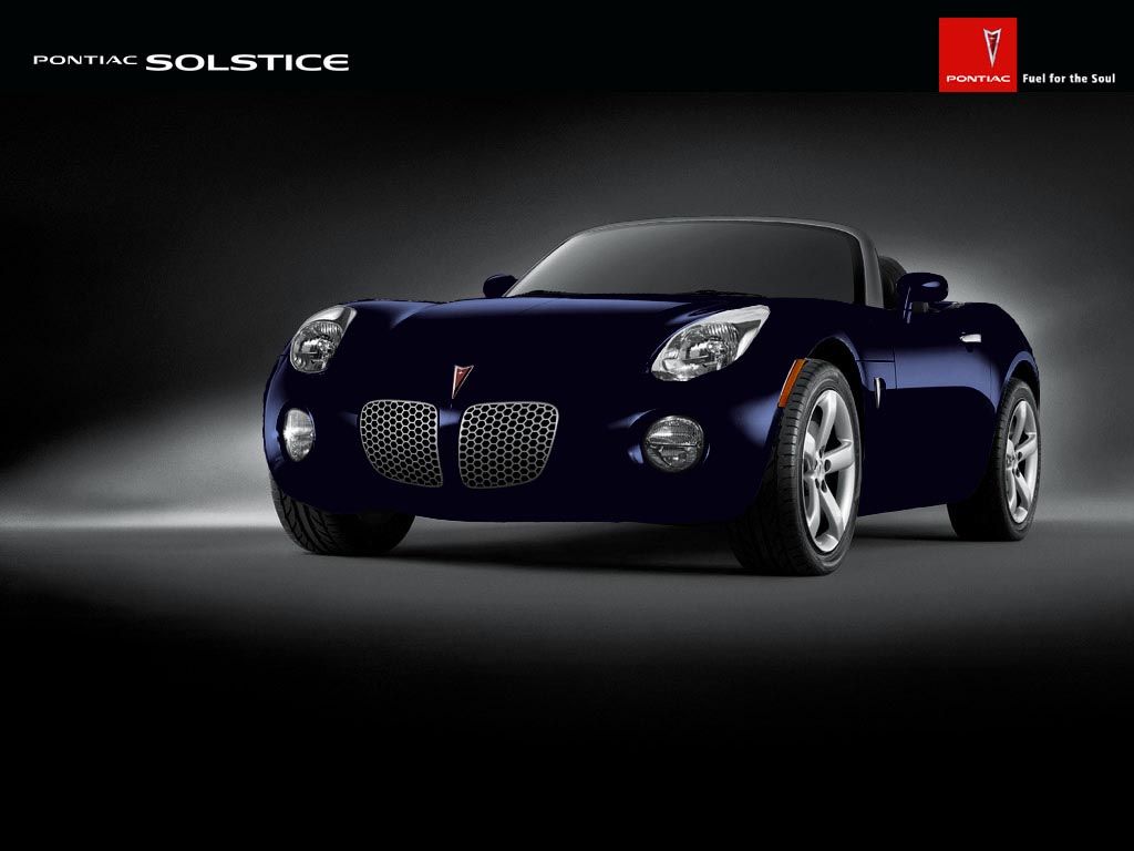 Cars Wallpaper Pontiac Blue Pontiac Solstice Solstice Blue Black