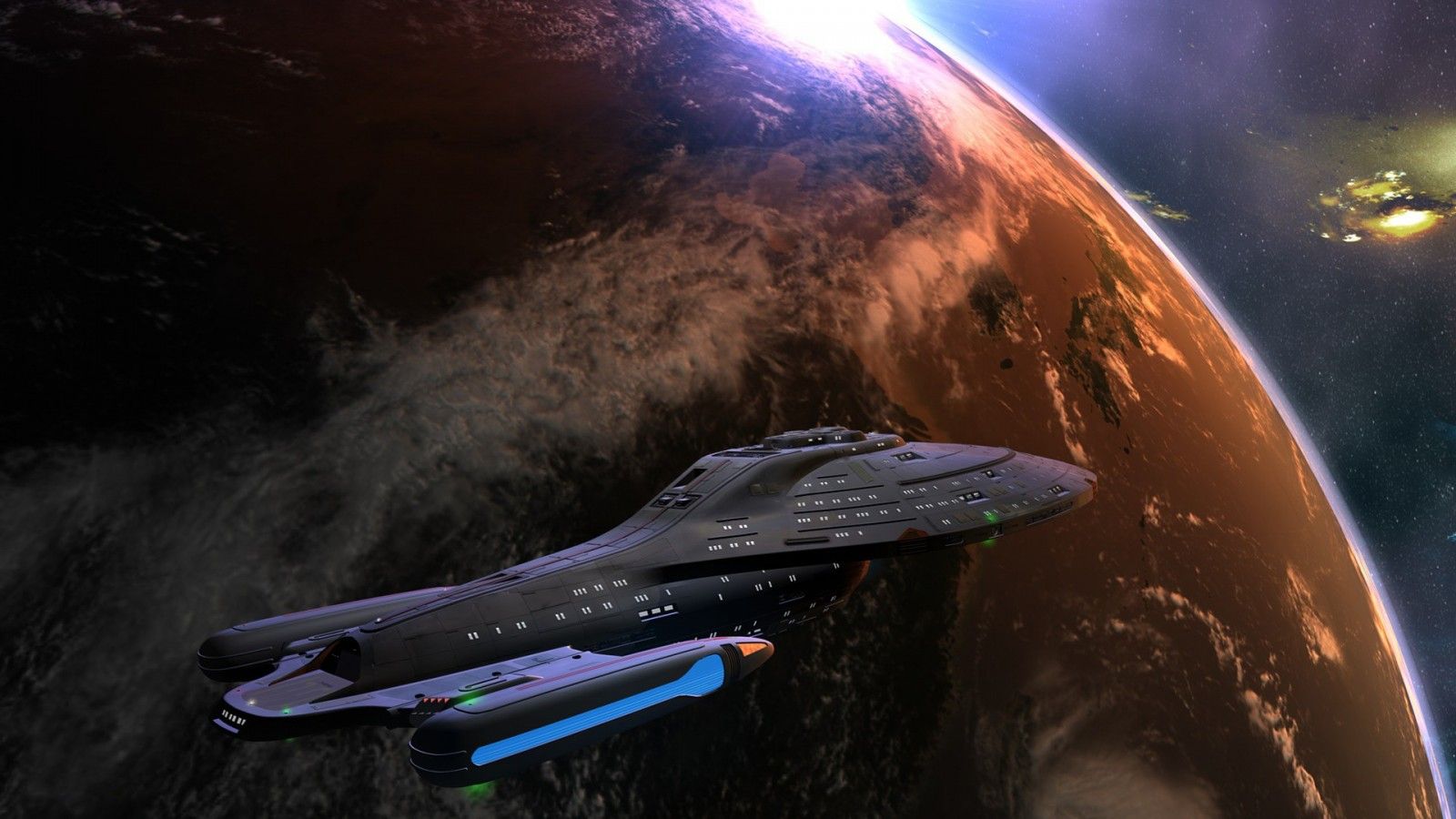 Star Trek Voyager HD wallpaper, Background
