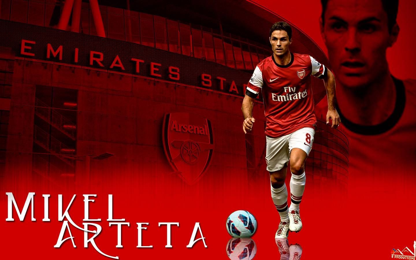 Arsenal Arteta Dekstop HD