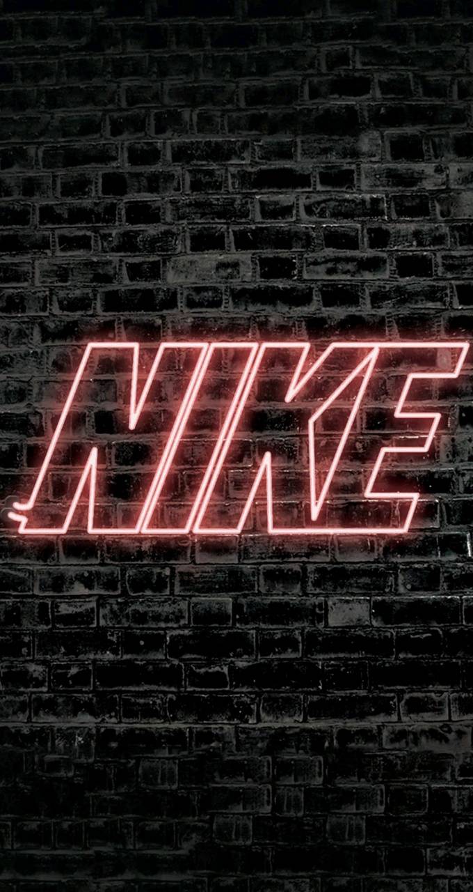 Neon Nike wallpaper