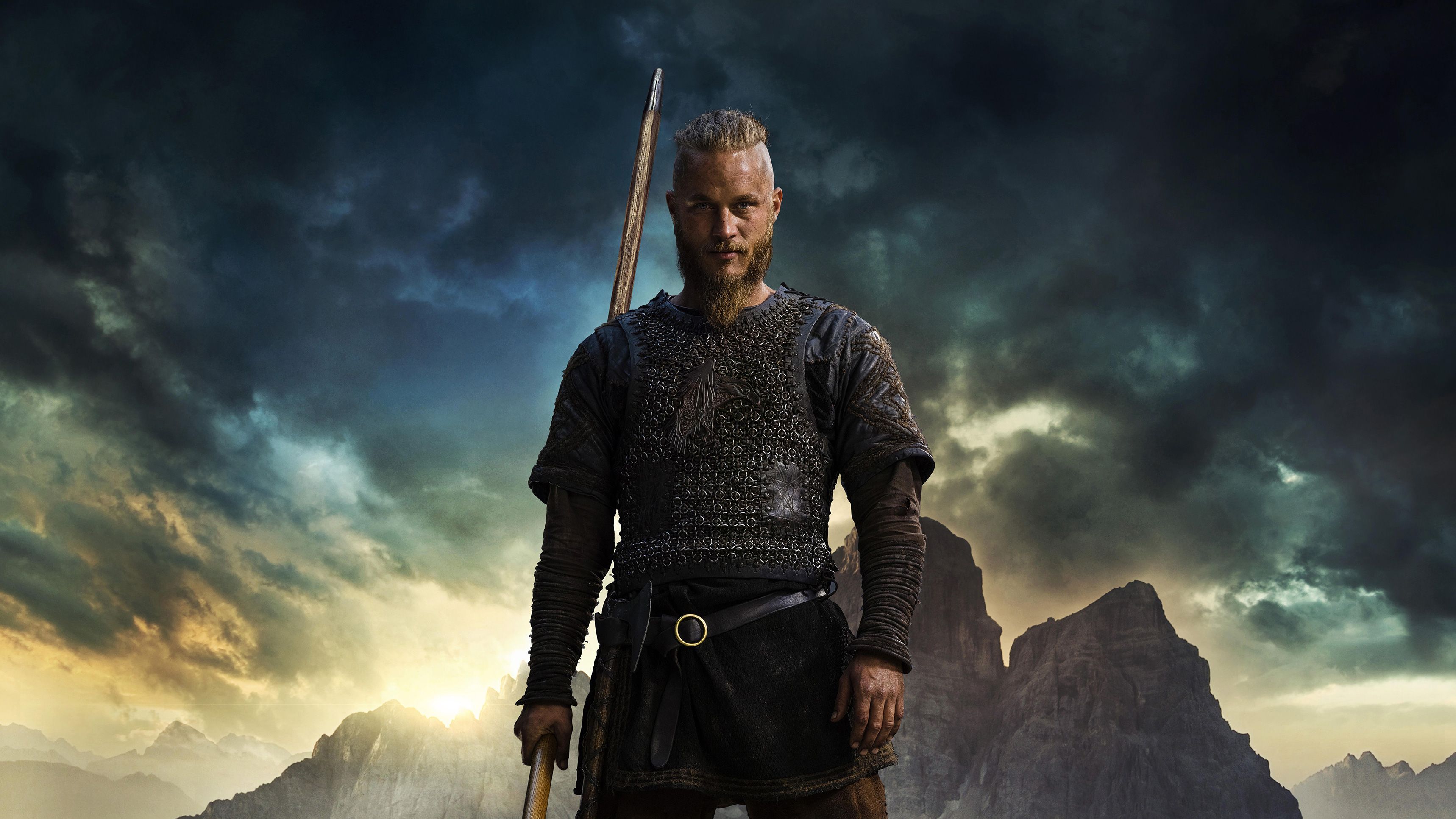 Vikings Ragnar 4k 1440P Resolution HD 4k Wallpaper, Image, Background, Photo and Picture
