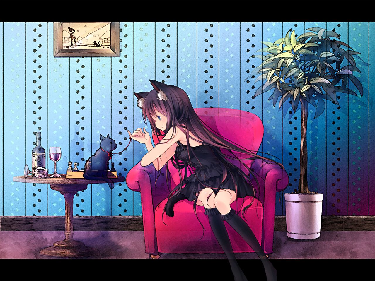 Desktop Wallpaper catgirl Anime
