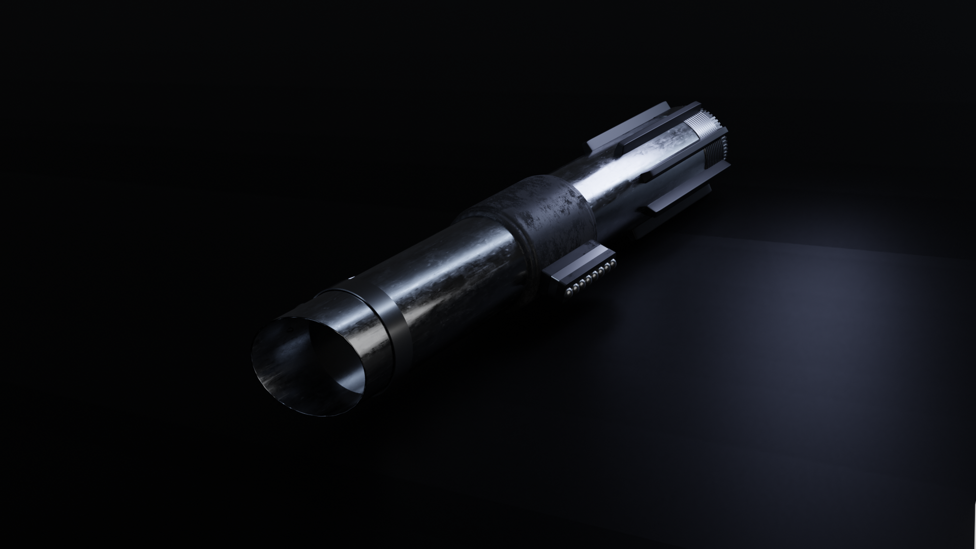 The Chosen one comes to Star Wars Battlefront 2 soon. And for that I modeled and rendered his lightsaber. Might not be accurate 100% since I had loads of reference pics and