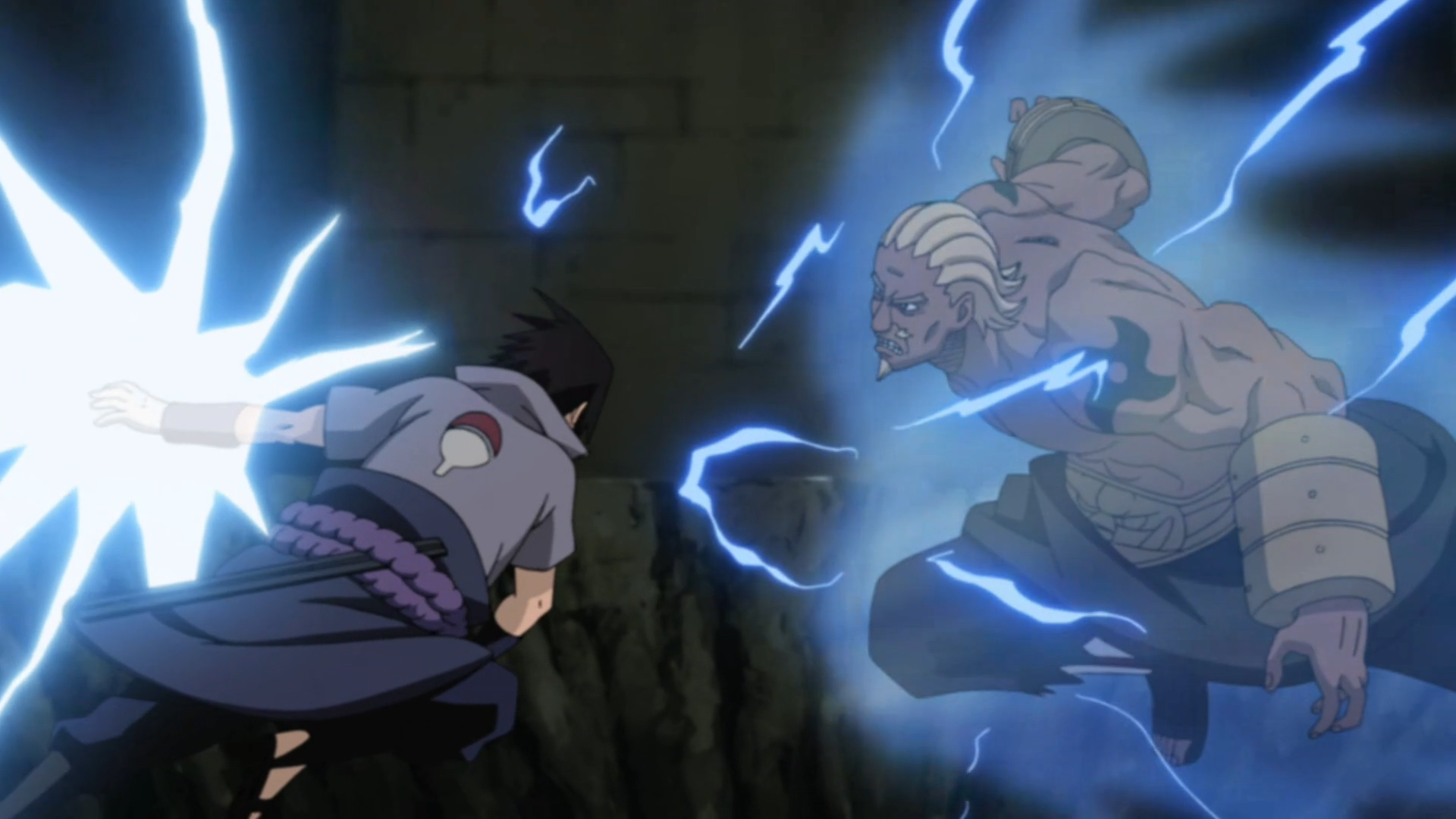I've always found Sasuke's battle at the Five Kage Summit fascinating. You have to admire is relentlessness in trying to reach Danzo, but I also see the fight as symbolic