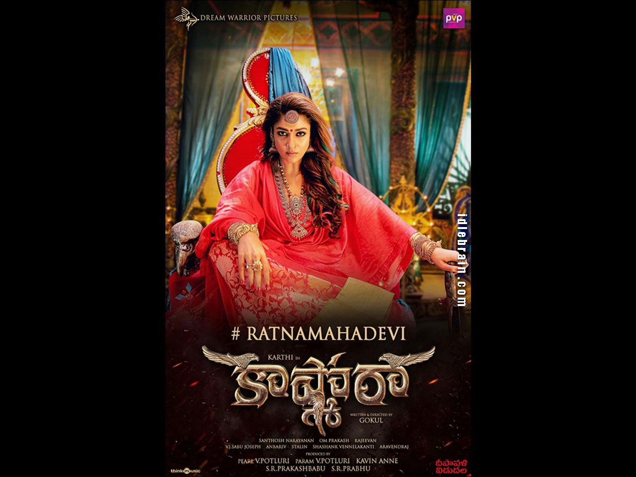 Kaashmora wallpaper cinema posters, Nayanathara & Sri Divya