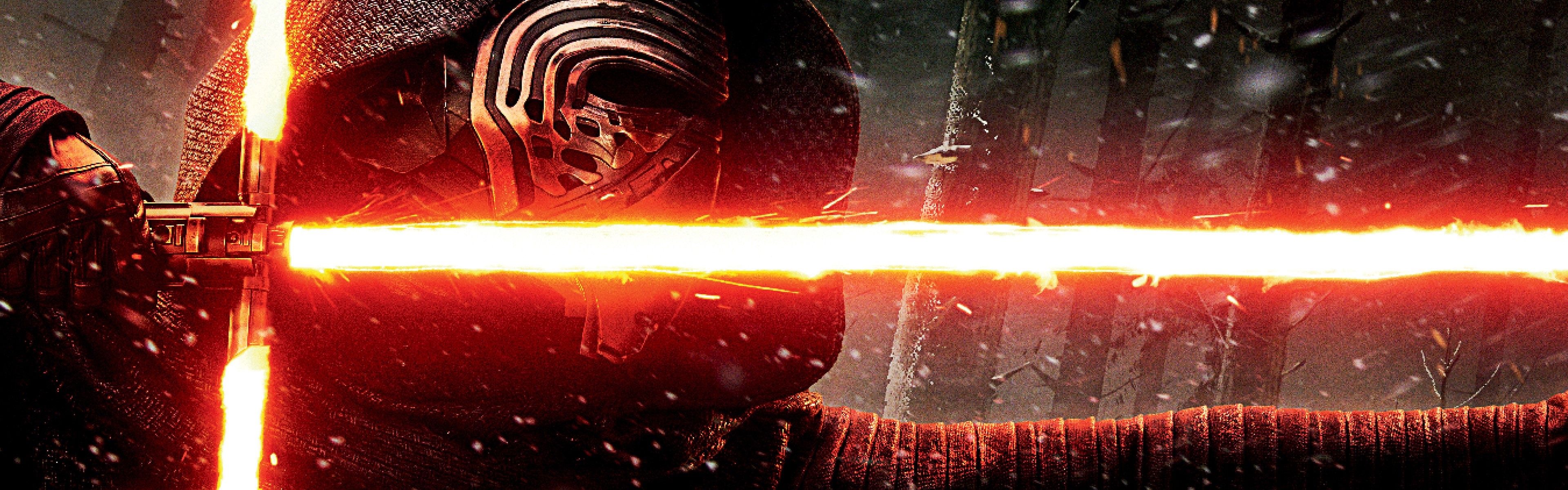 Kylo Ren lightsaber Wallpaper 4k Ultra HD
