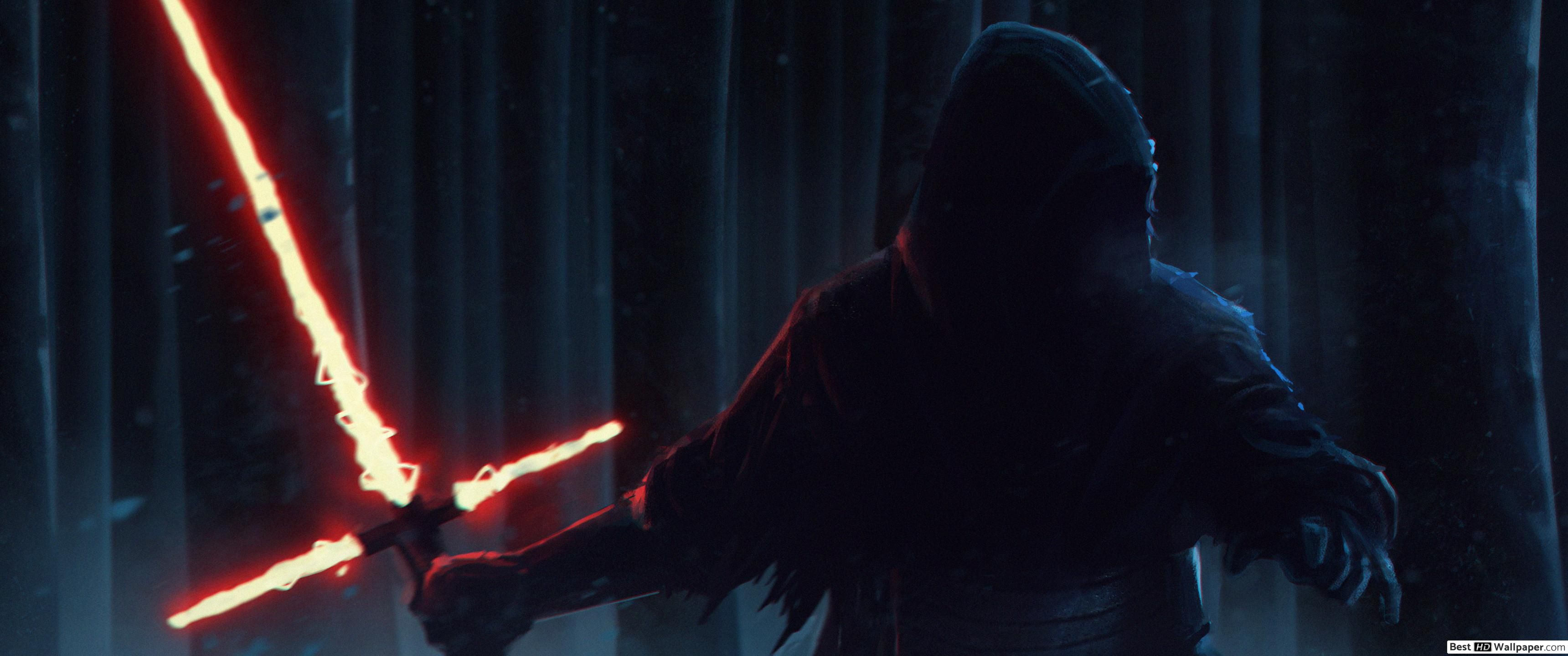 Kylo Ren Lightsaber Wallpapers Wallpaper Cave