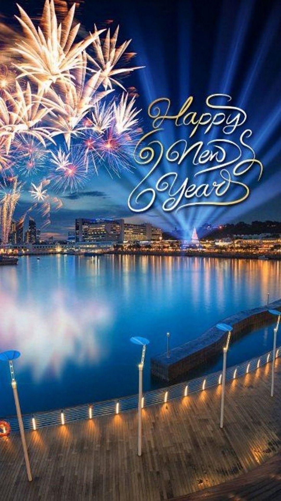 Happy New Year iPhone Live Wallpaper. Happy new year wallpaper, New year image, Happy new year image