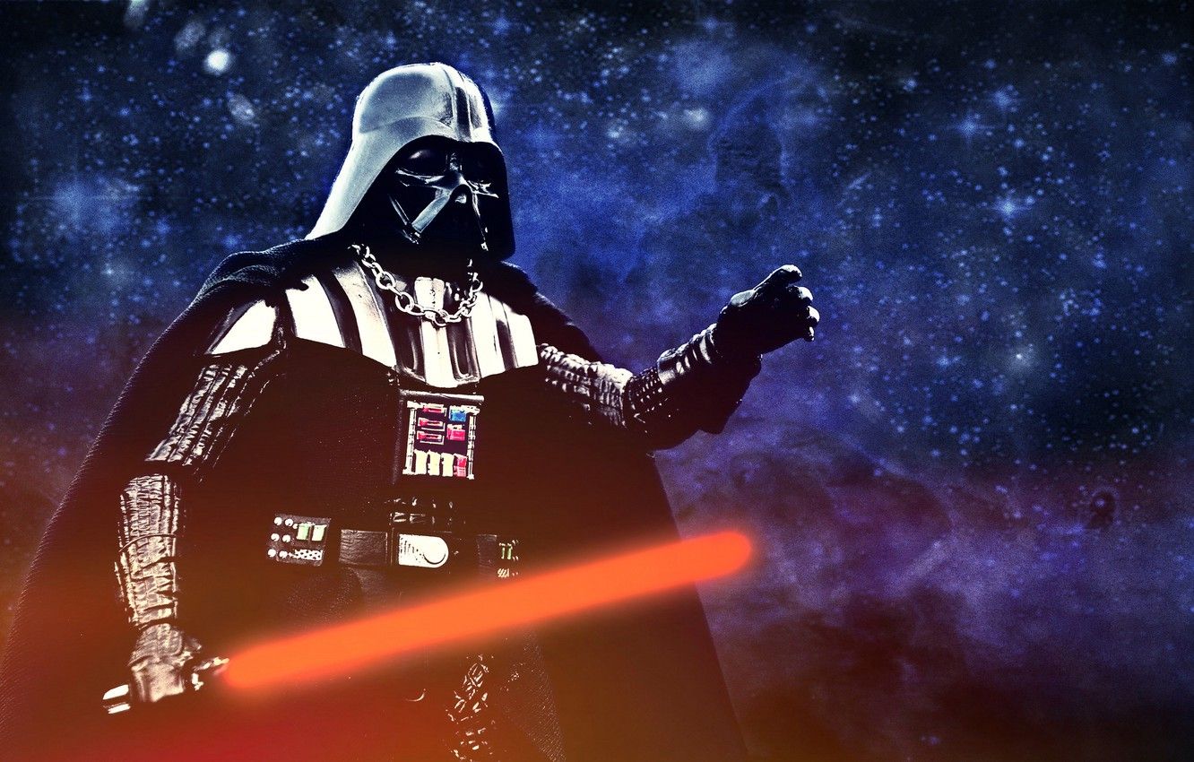 Wallpaper Star Wars, Darth Vader, lightsaber image for desktop, section фильмы