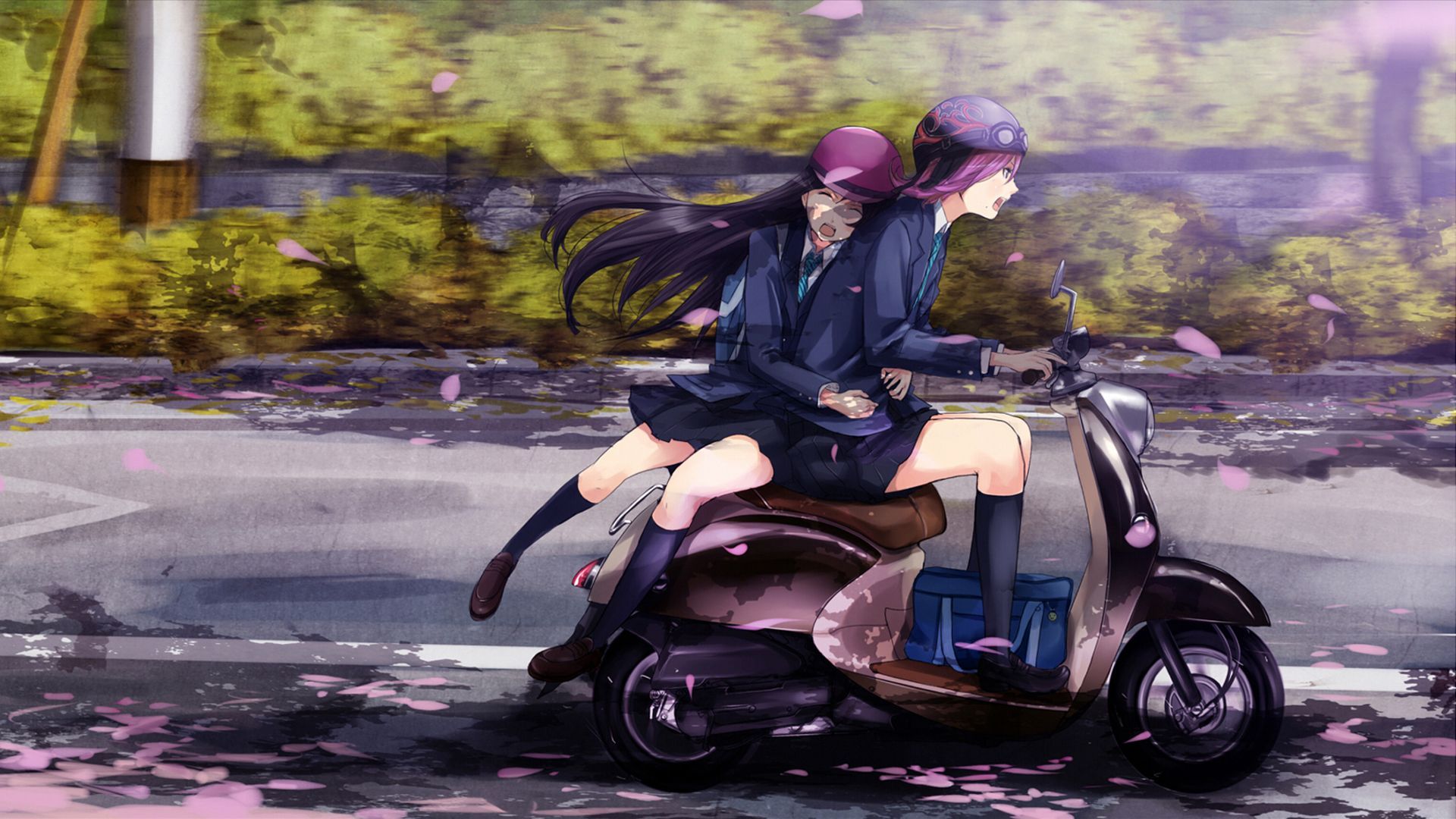 Anime Motorcycle Wallpaper Free Anime Motorcycle Background