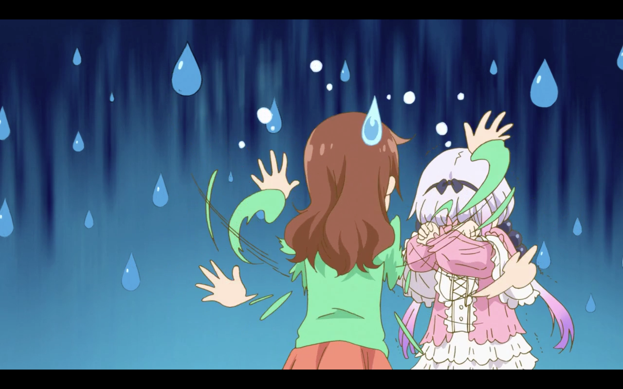 Kanna Kamui, Saikawa Riko.. Kobayashi San Chi No Maid Dragon.. 1x04