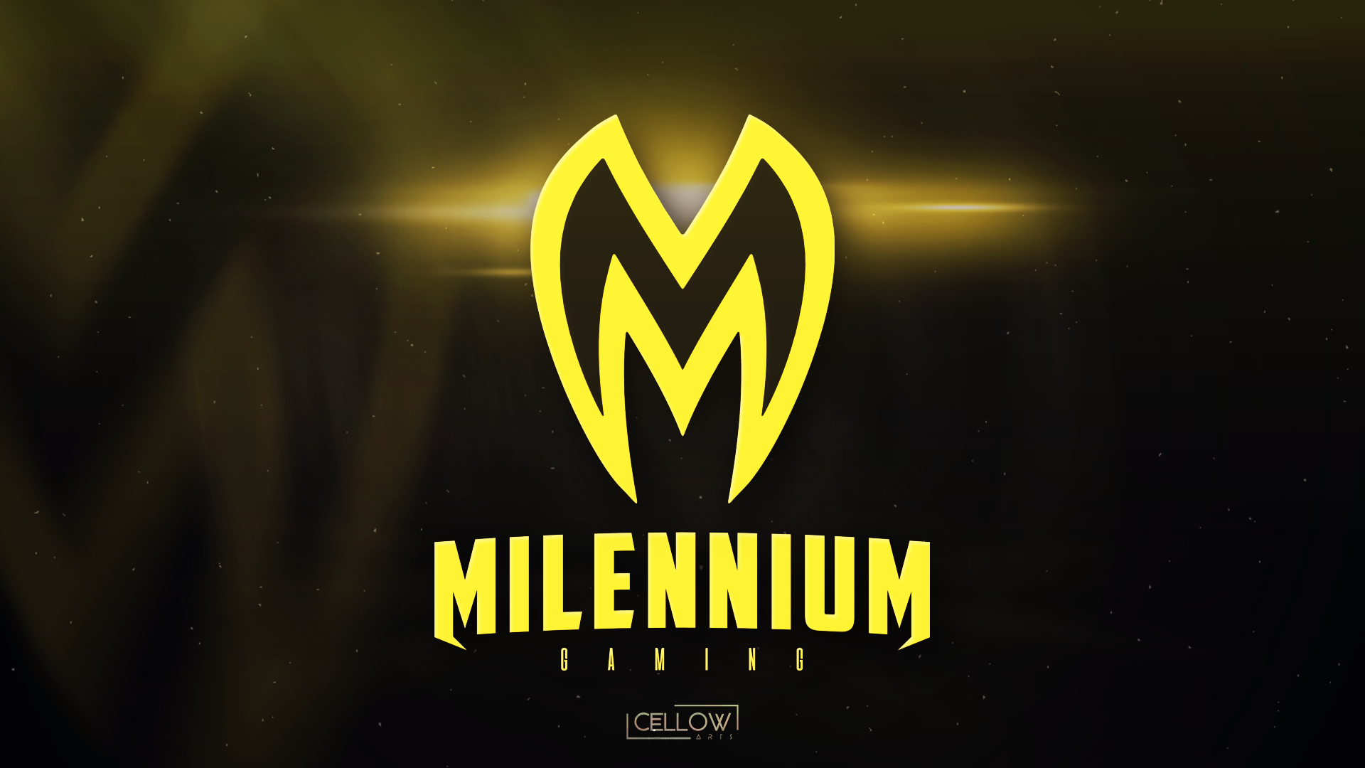 Milennium Gaming Logo Wallpaper Marcelo Martins