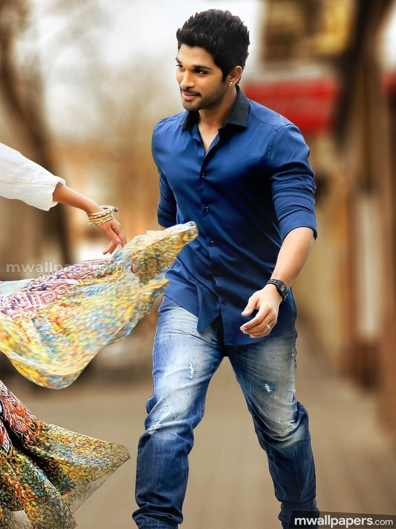 Allu Arjun HD Wallpaper Image Title Allu Arjun Arjun And Amala Paul Wallpaper & Background Download