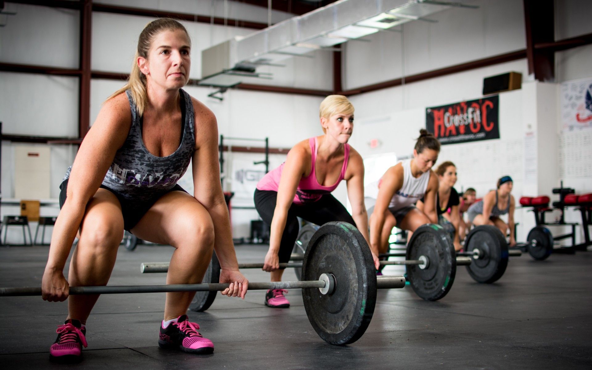 CrossFit Women Sport Weightlifting Sports Wallpaper:1920x1200