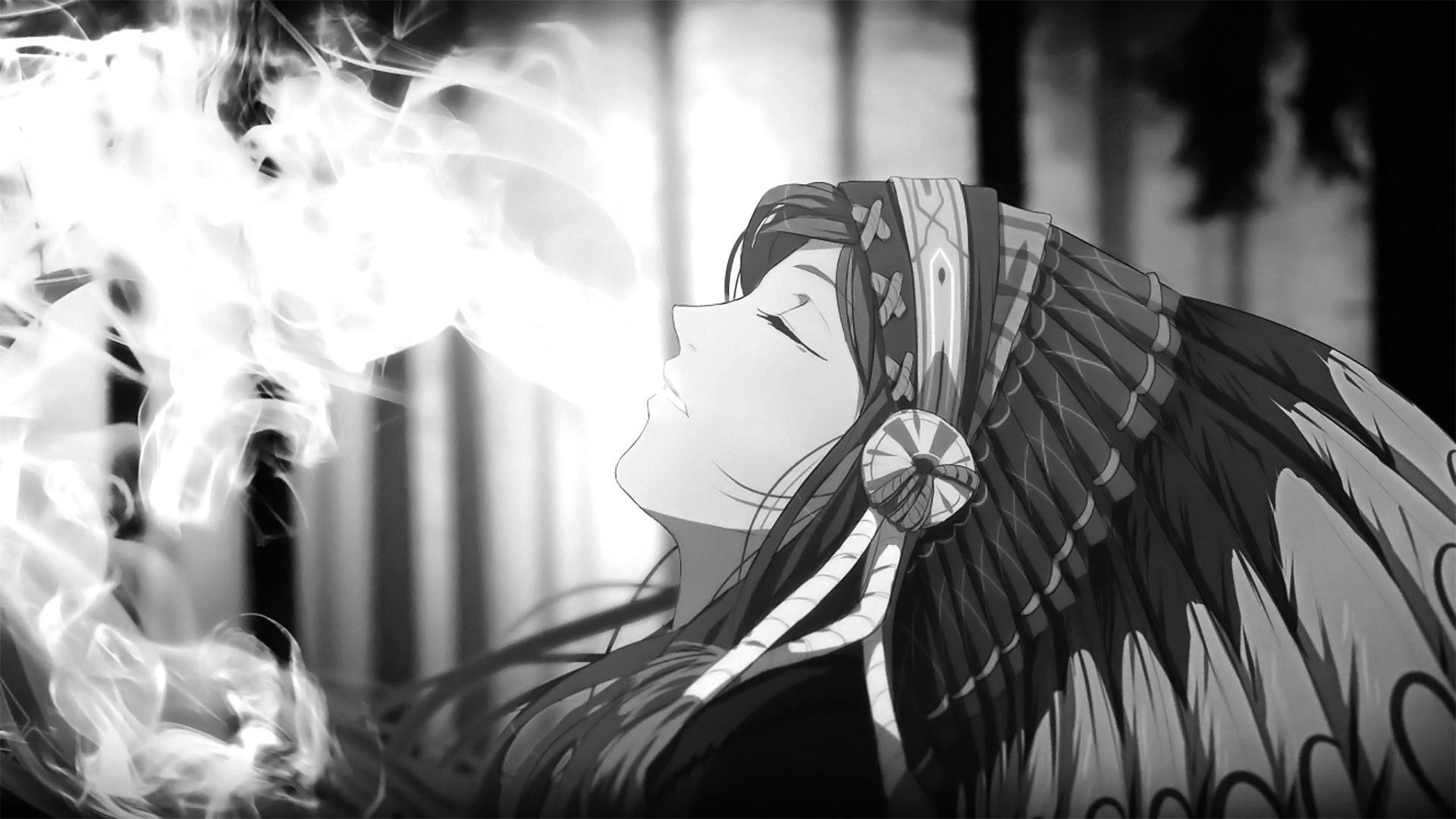 Anime Girl Smoking Wallpaper Free Anime Girl Smoking Background