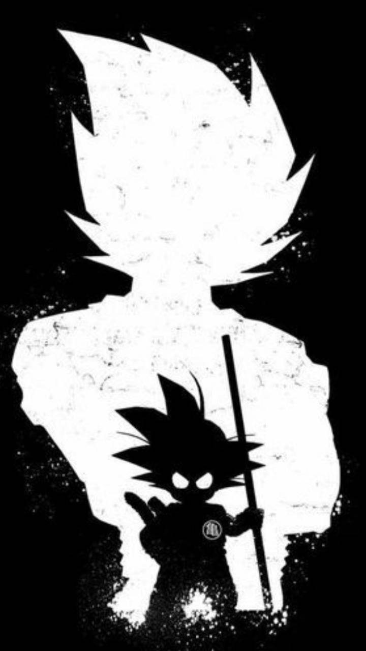 Goku Black and White wallpaper