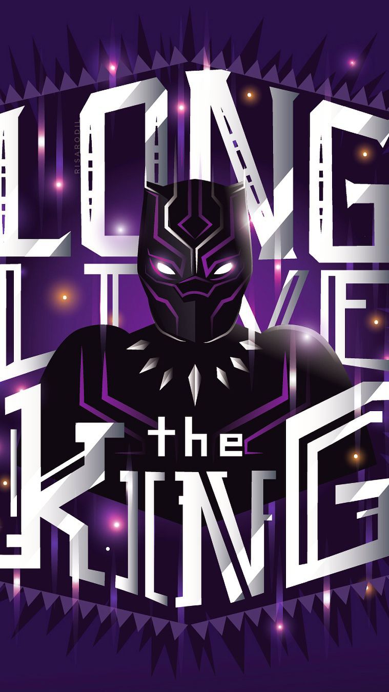 Marvel Black Panther The King Wallpaper Wallpaper, iPhone Wallpaper