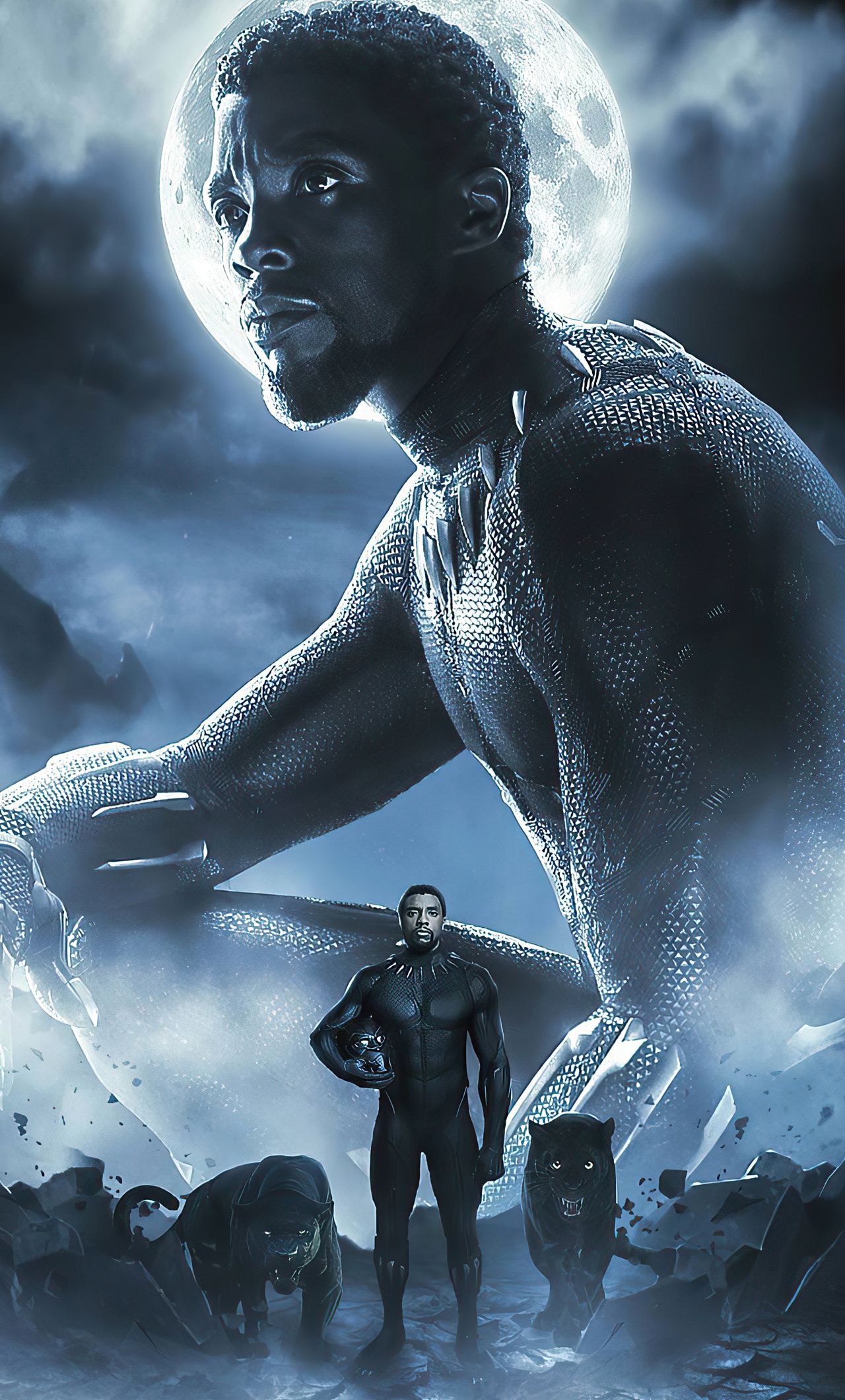 Black Panther King Wallpapers Wallpaper Cave