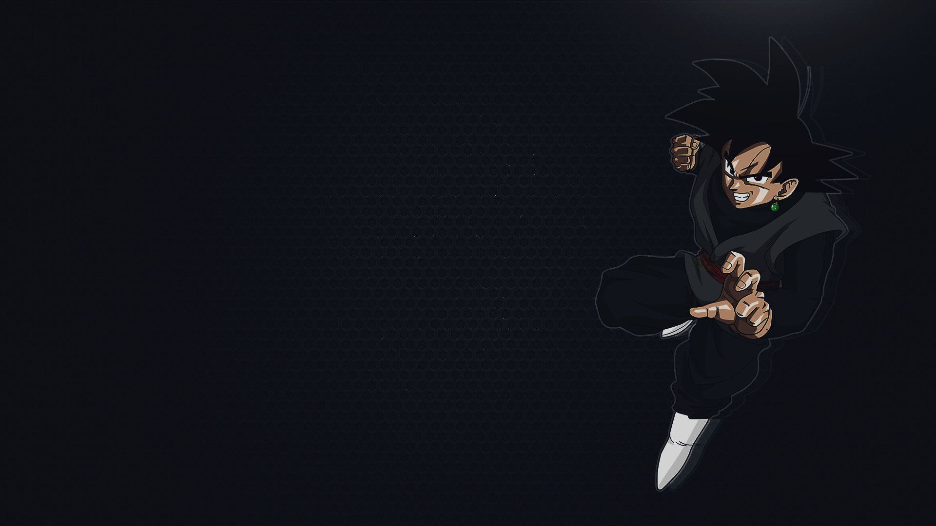 Goku Black And White Wallpaper