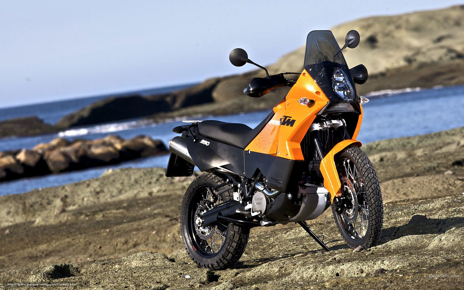 Download wallpaper KTM, Adventure, 990 Adventure, 990 Adventure 2009 free desktop wallpaper in the resolution 1920x1200