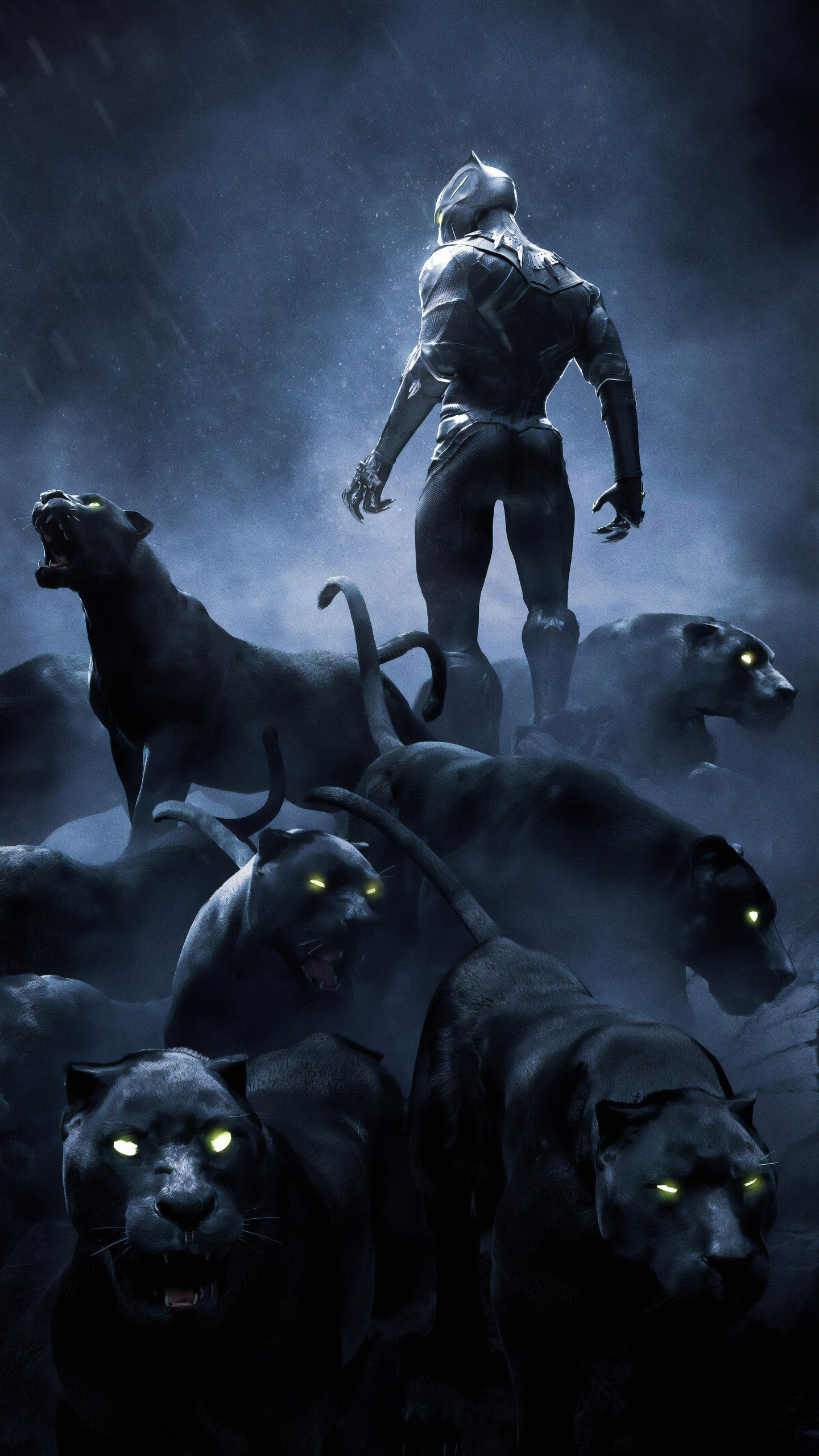 Black Panther Chadwick Boseman Wallpaper