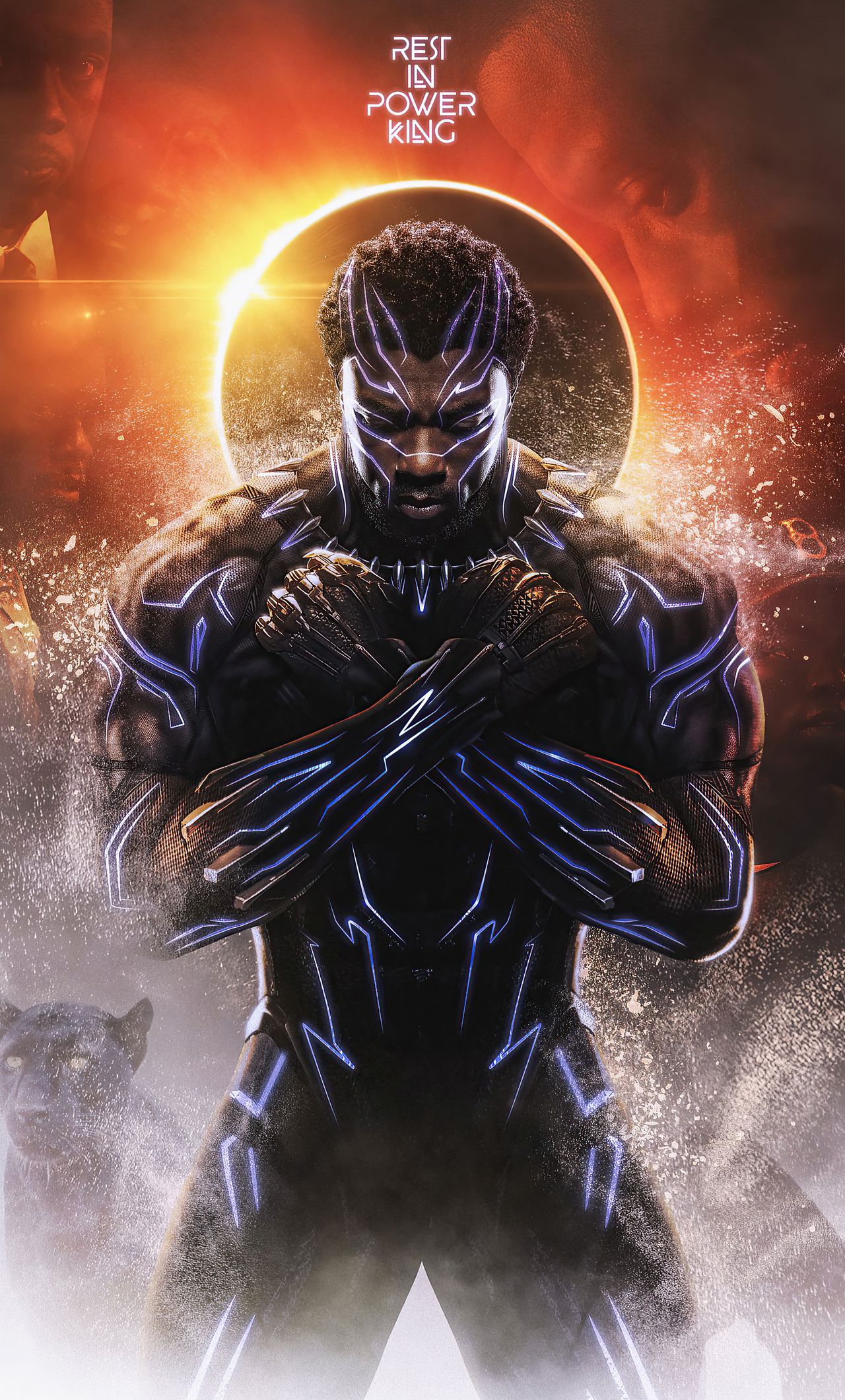 Black Panther Wakanda King 2020 iPhone HD 4k Wallpaper, Image, Background, Photo and Picture