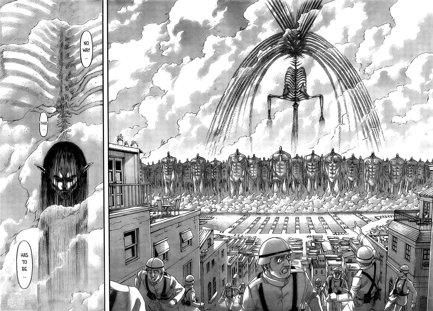 Shingeki No Kyojin Chapter 130. Attack on titan anime, Attack on titan series, Attack on titan
