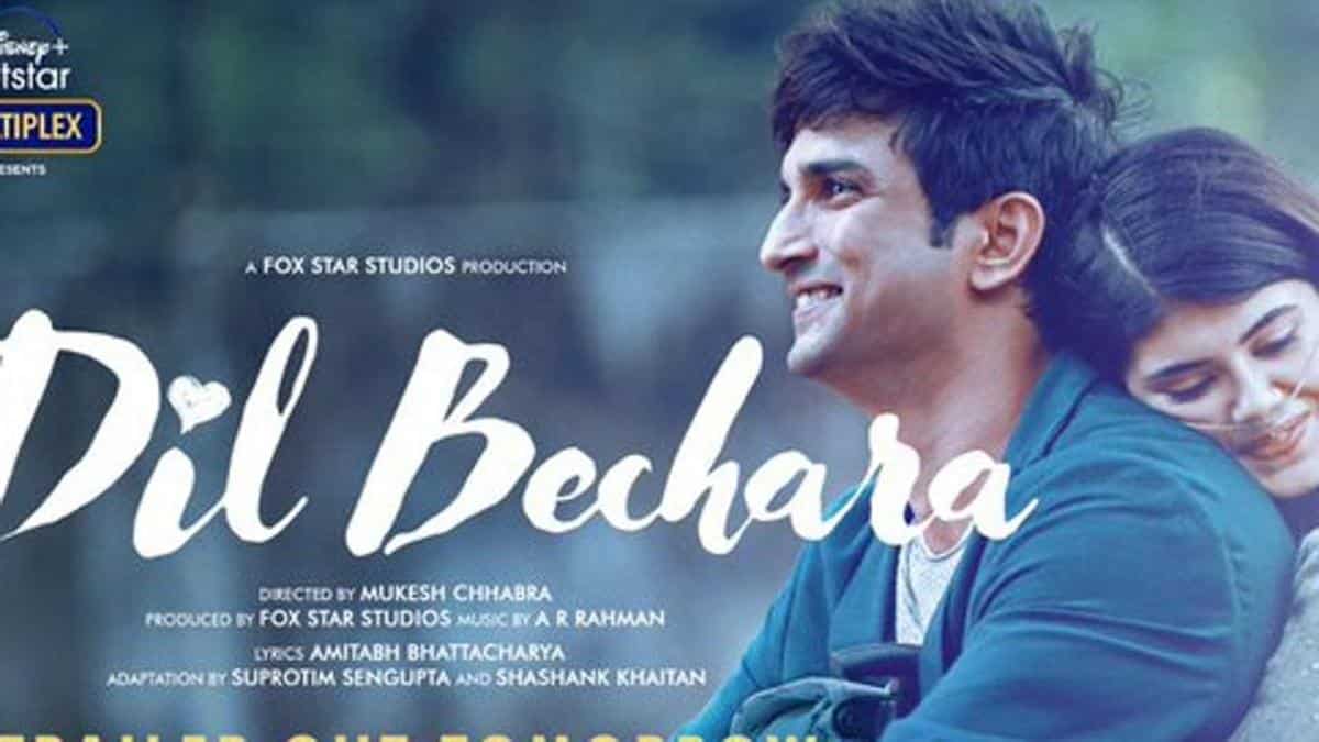 Dil Bechara: Release date of Sushant Singh Rajput's final film trailer announced, see new poster
