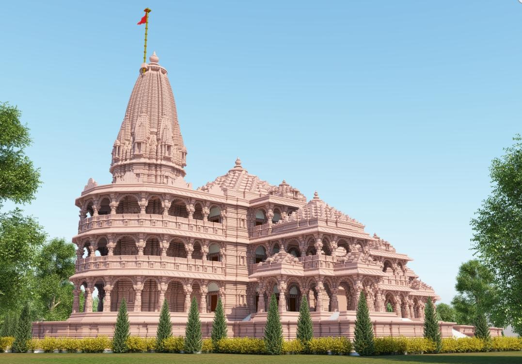 Ram Mandir Ayodhya Wallpapers Wallpaper Cave