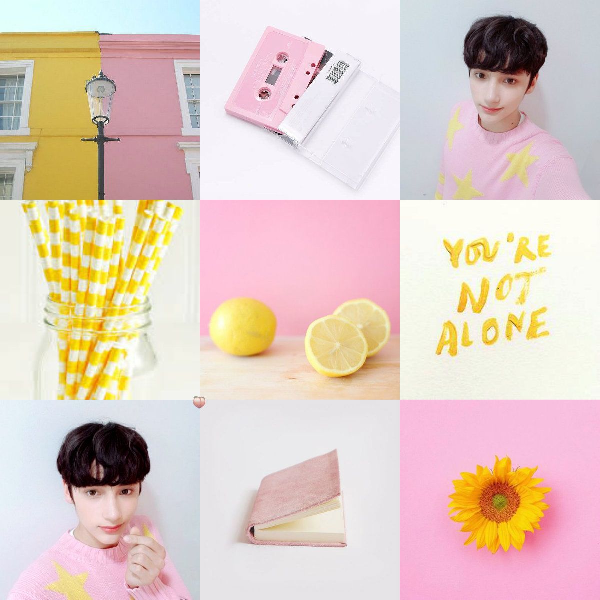 Hueningkai moodboard Tumblr posts